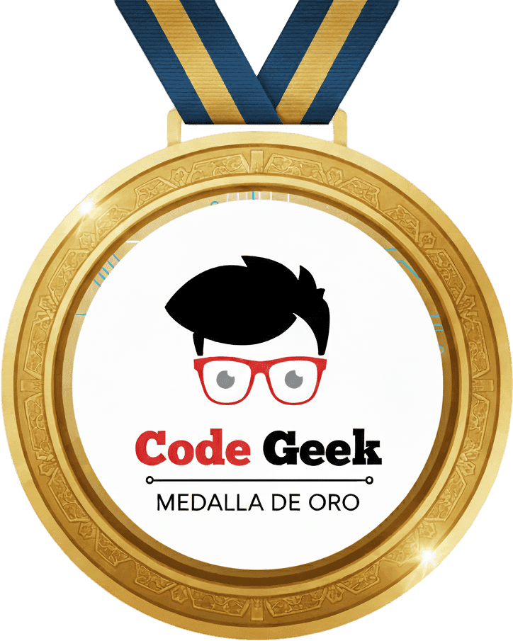 CodeGeek.es Gold Award Logo