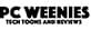 PC Weenies logo