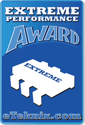 eTeknix Extreme Performance award