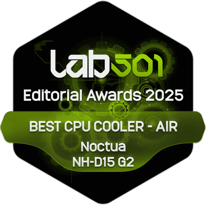 Lab501 best CPU cooler award