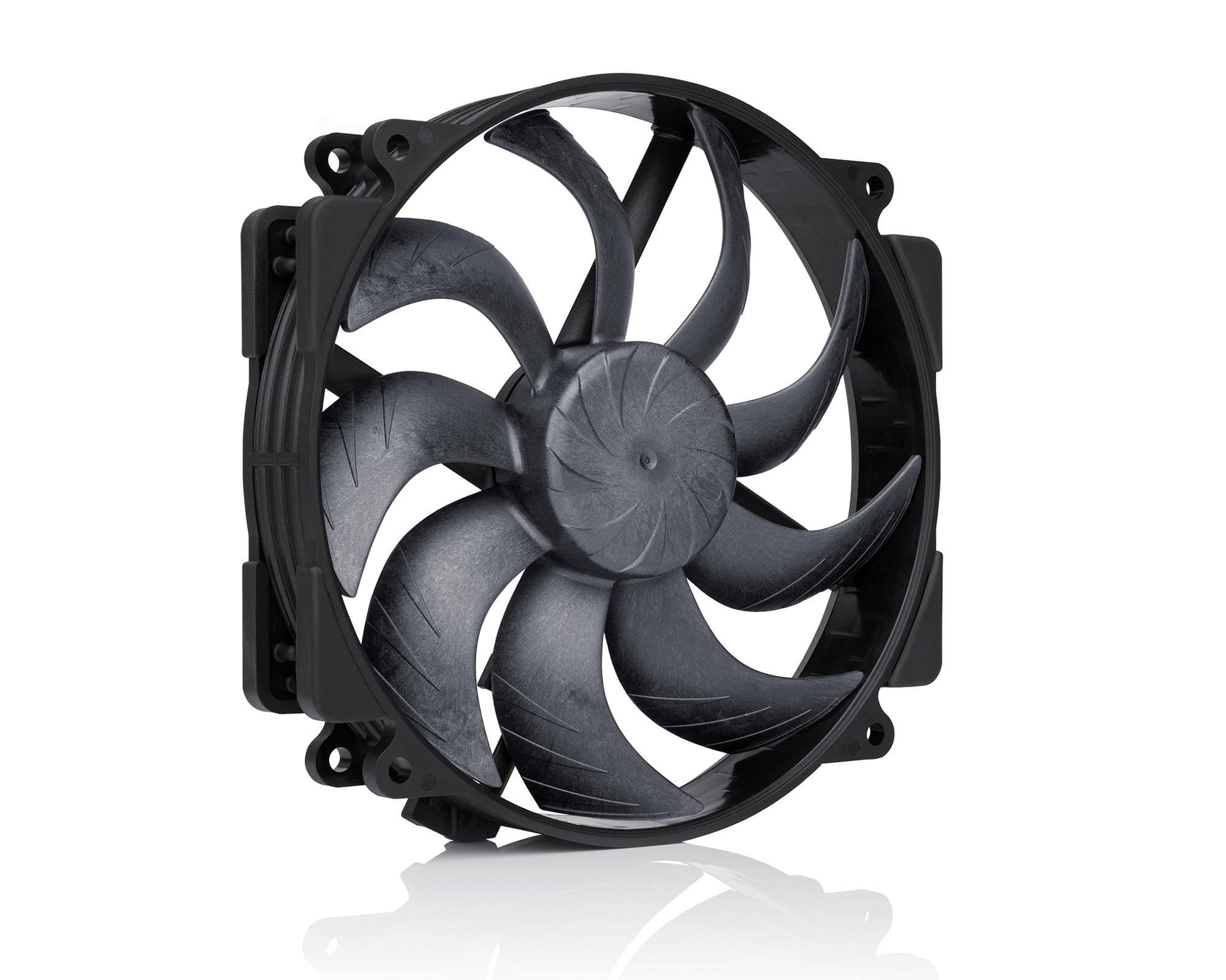 NF-A14x25r G2 PWM chromax.black 140mm round frame fan
