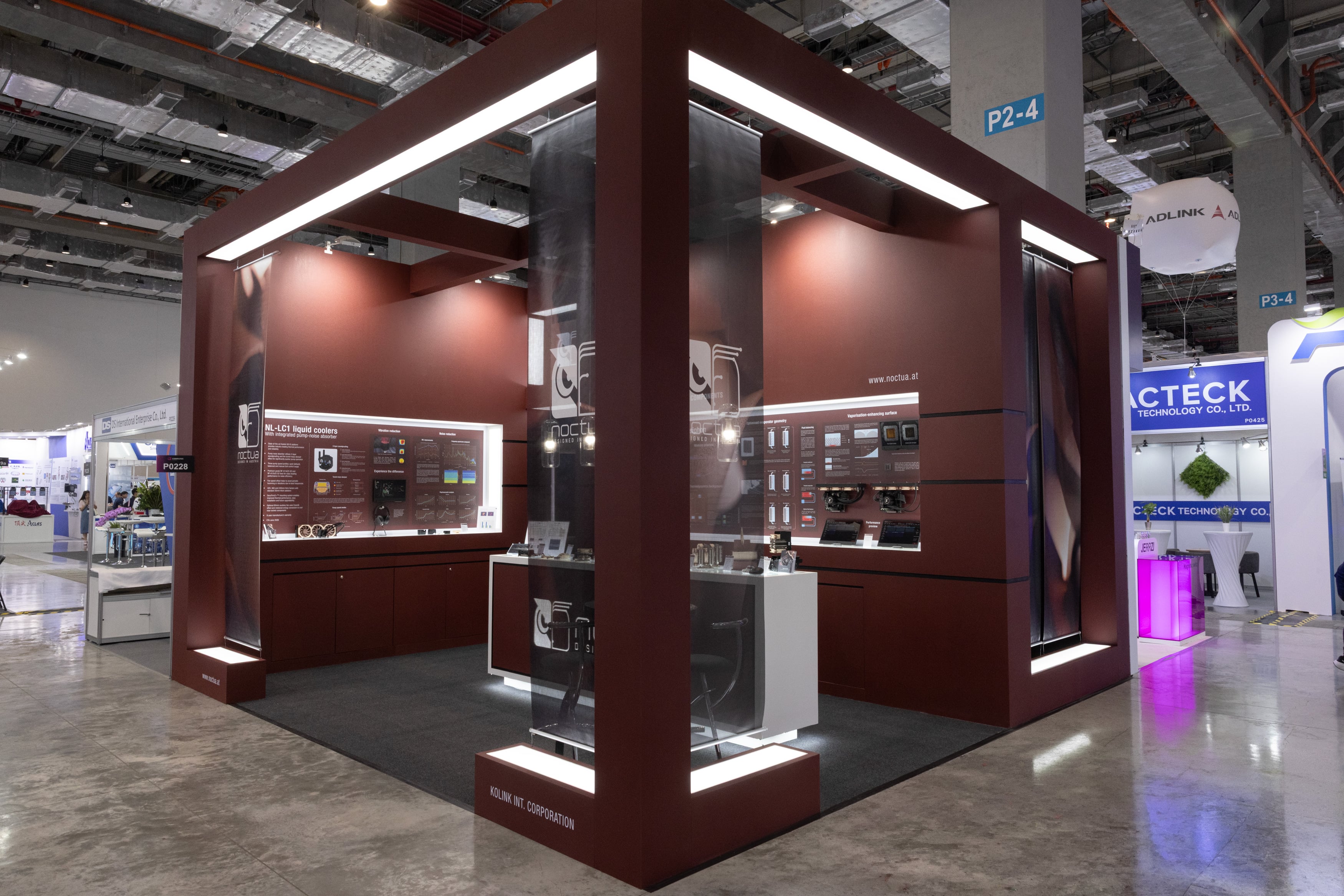 Noctua's booth at Computex 2026